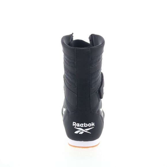 Reebok Mens Boxing HI Black Shoes (NWT) - Picture 6 of 7